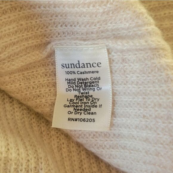 Sundance Cashmere Sweater Size Medium NWT - Picture 5 of 6